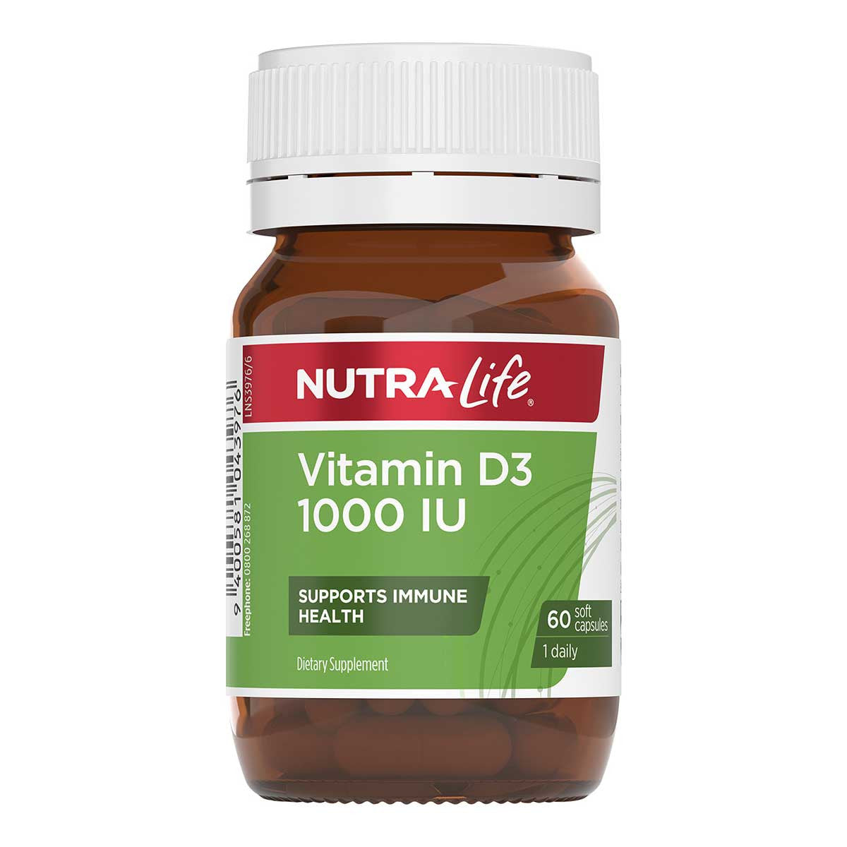 Nutra-Life Vitamin D3 1000 IU Capsules _2