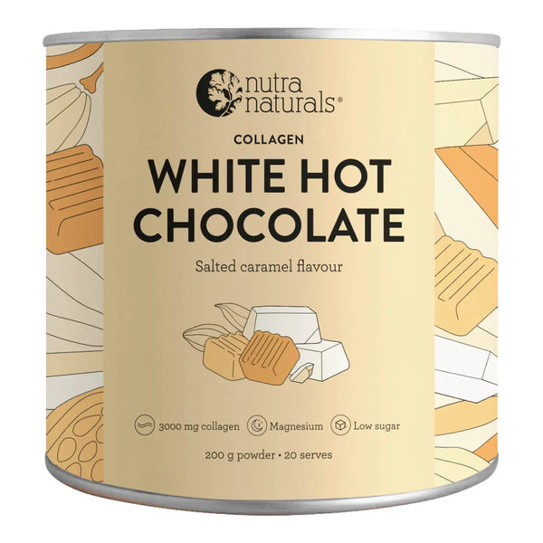 Collagen White Hot Chocolate - Salted Caramel