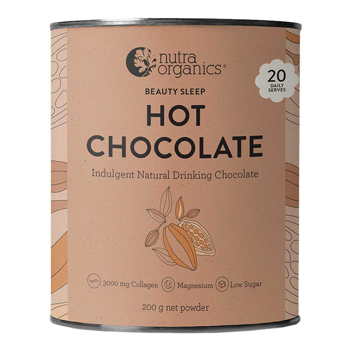 Nutra Organics Beauty Sleep Hot Chocolate _1