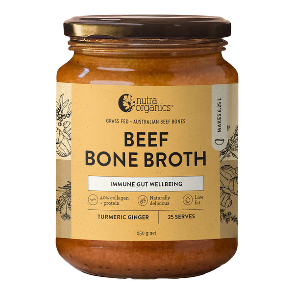 Beef Bone Broth Concentrate - Turmeric Ginger