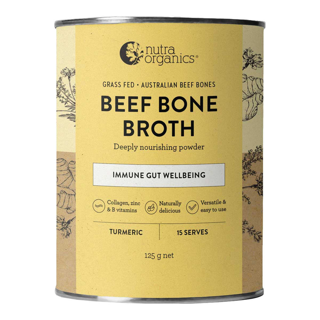 Nutra Organics Beef Bone Broth - Turmeric _1