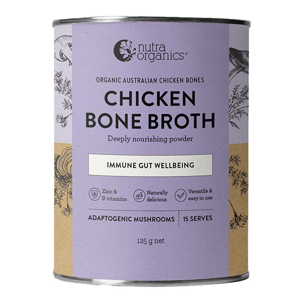 Nutra Organics Chicken Bone Broth - Adaptogenic Mushrooms _1