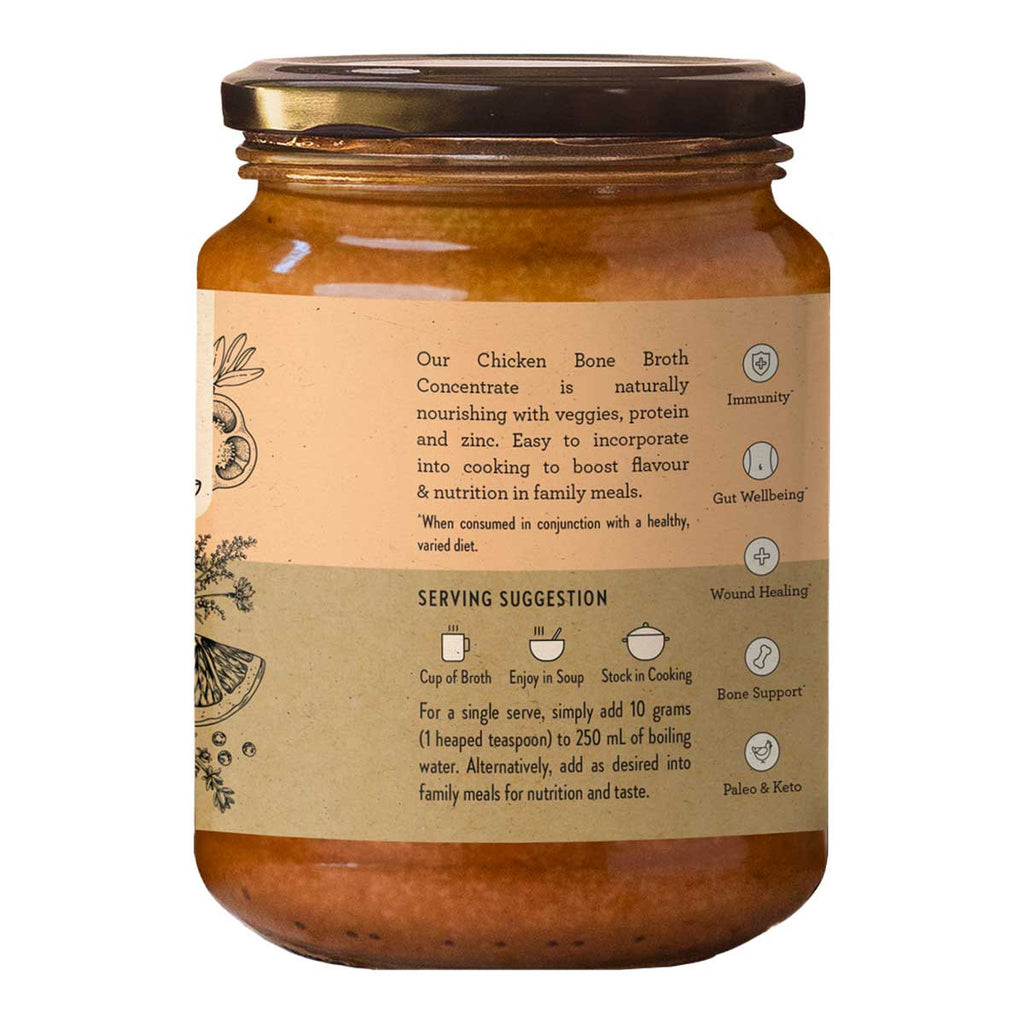 Nutra Organics Chicken Bone Broth - Lemon & Paprika _2