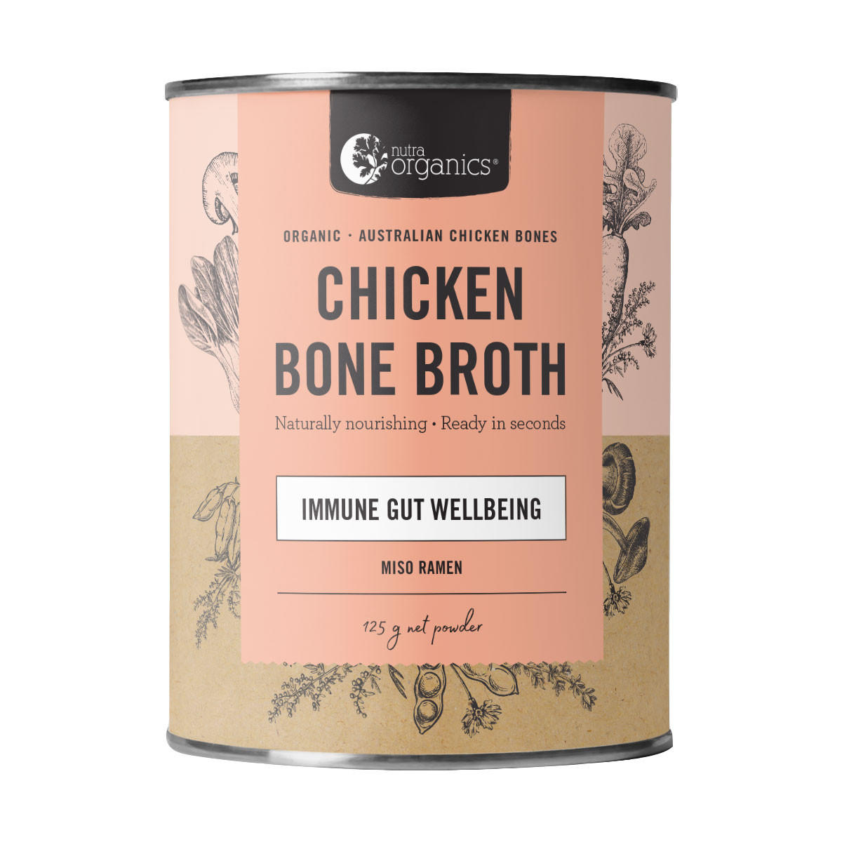 Nutra Organics Chicken Bone Broth - Miso Ramen_1