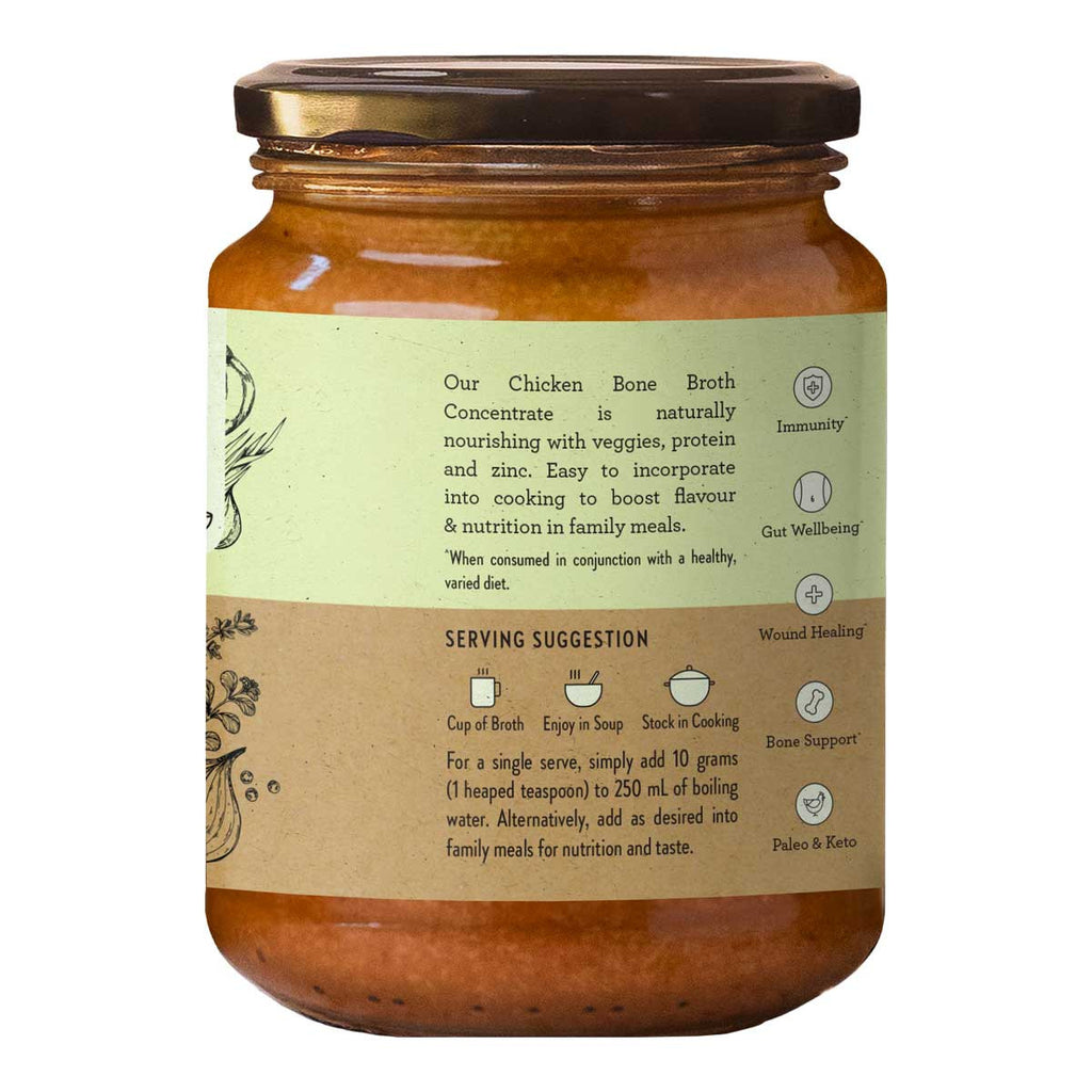 Nutra Organics Chicken Bone Broth - Native Herbs _2