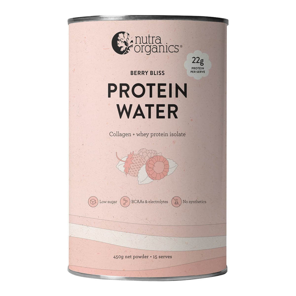Nutra Organics Protein Water - Berry Bliss _1