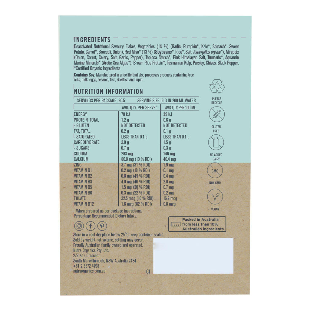 Nutra Organics Vegetable Broth - Garden Veggie_2