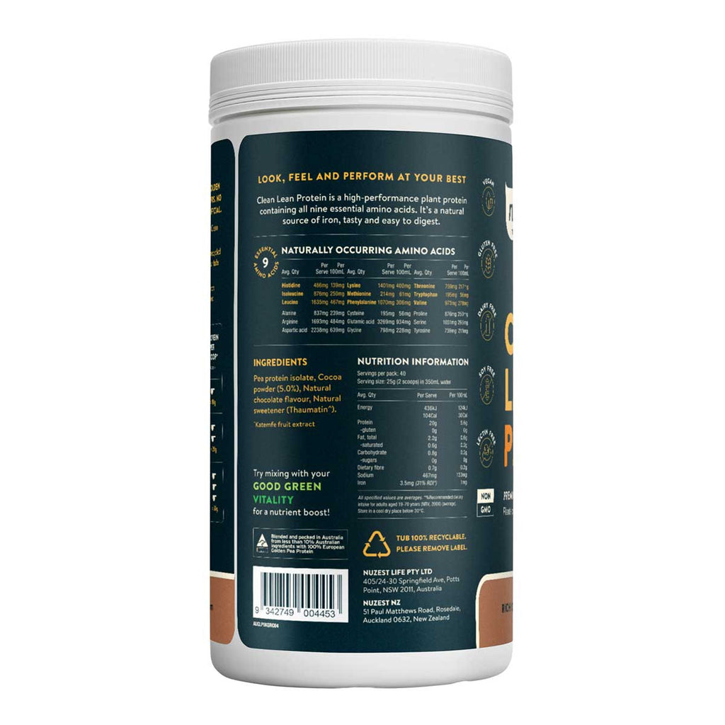 Nuzest Clean Lean Protein Rich Chocolate _4