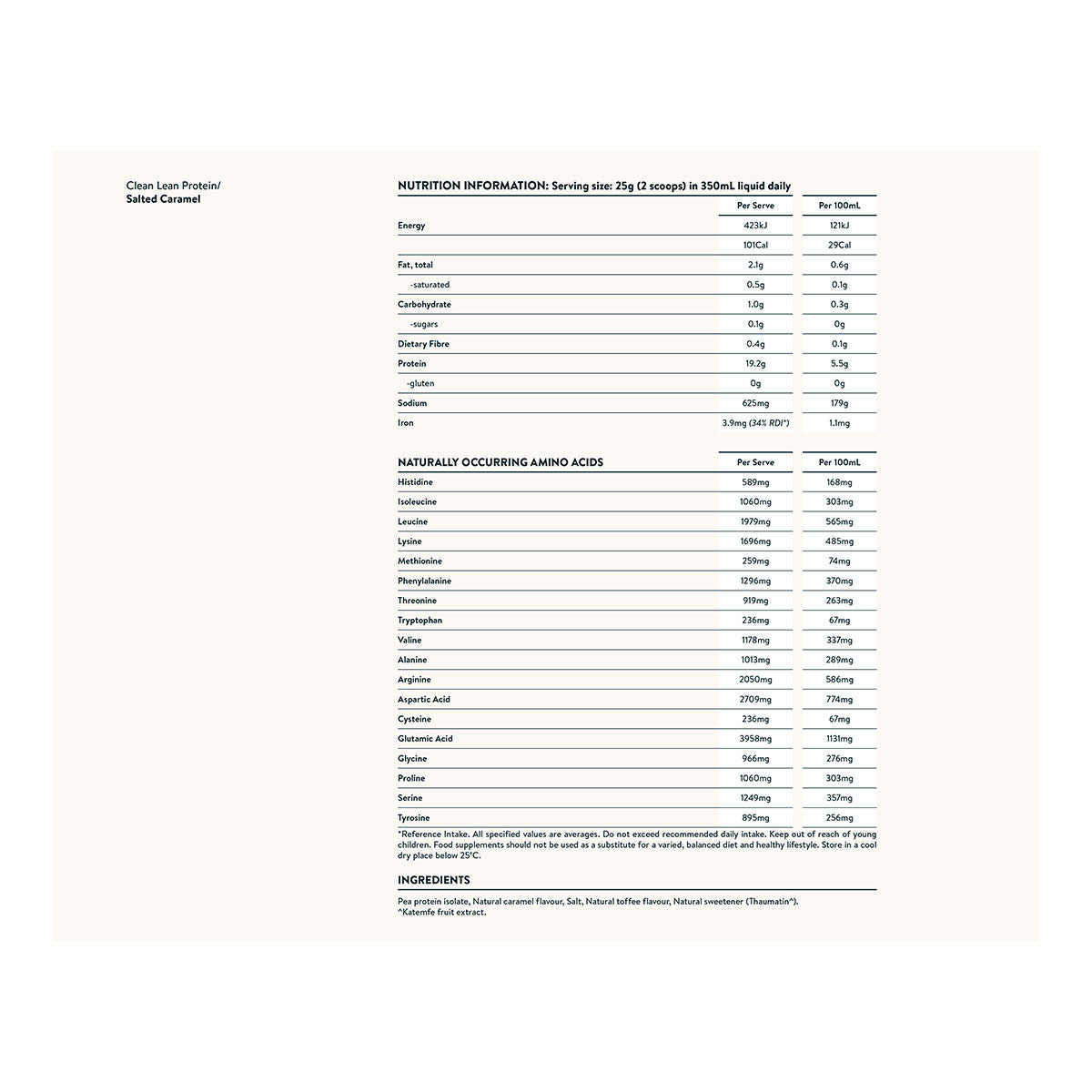 Nuzest Clean Lean Protein Salted Caramel _2