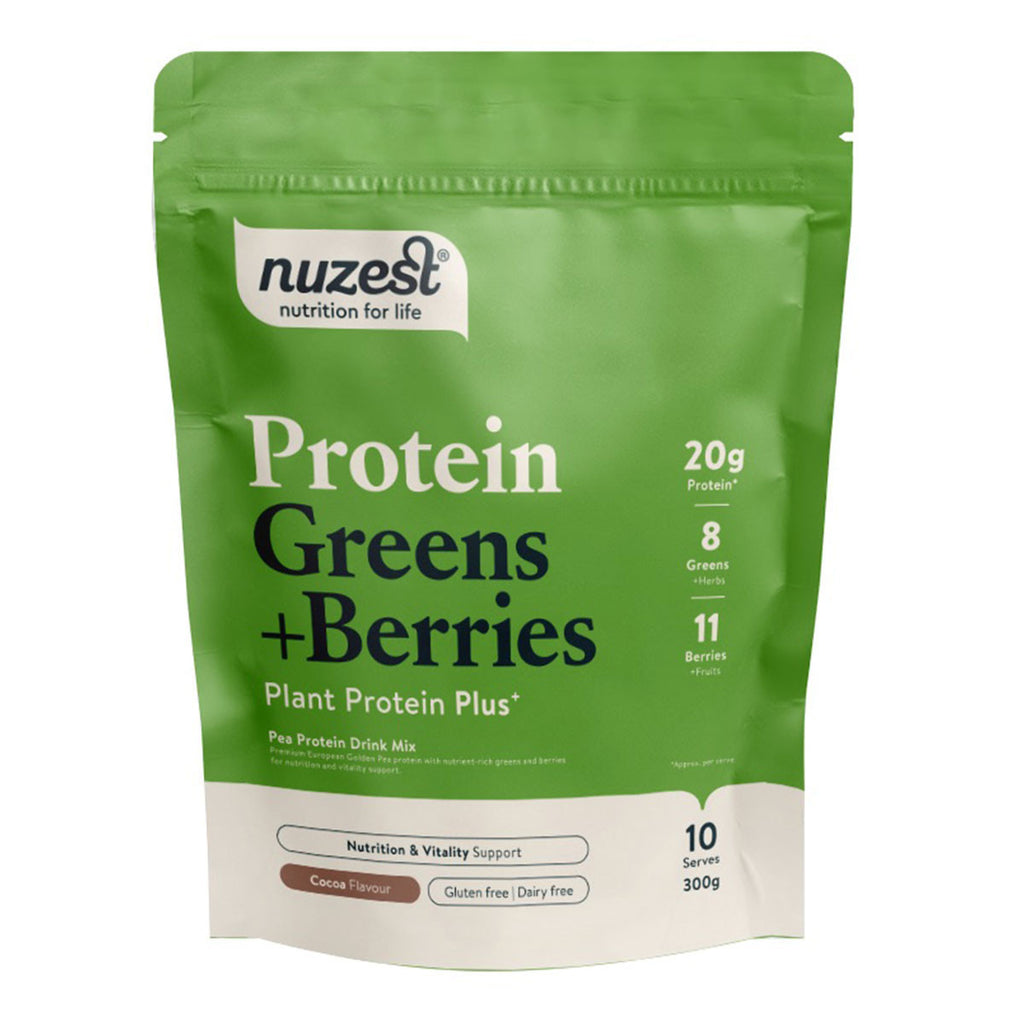 Nuzest Protein Greens + Berries - Cocoa Flavour _1