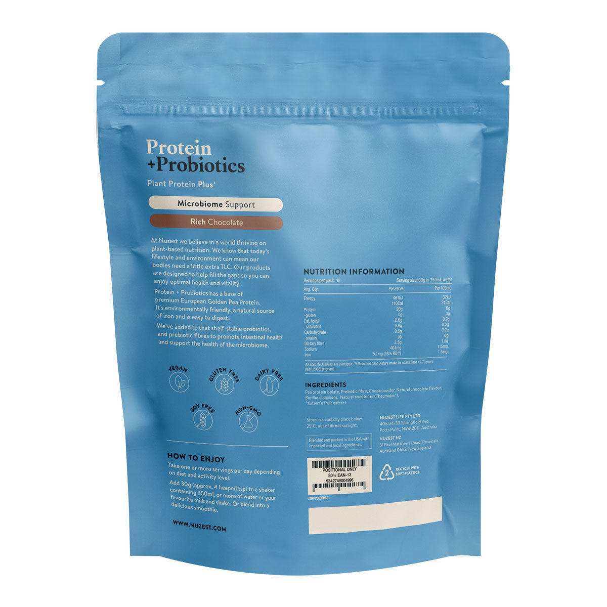 Nuzest Protein + Probiotics - Rich Chocolate _2