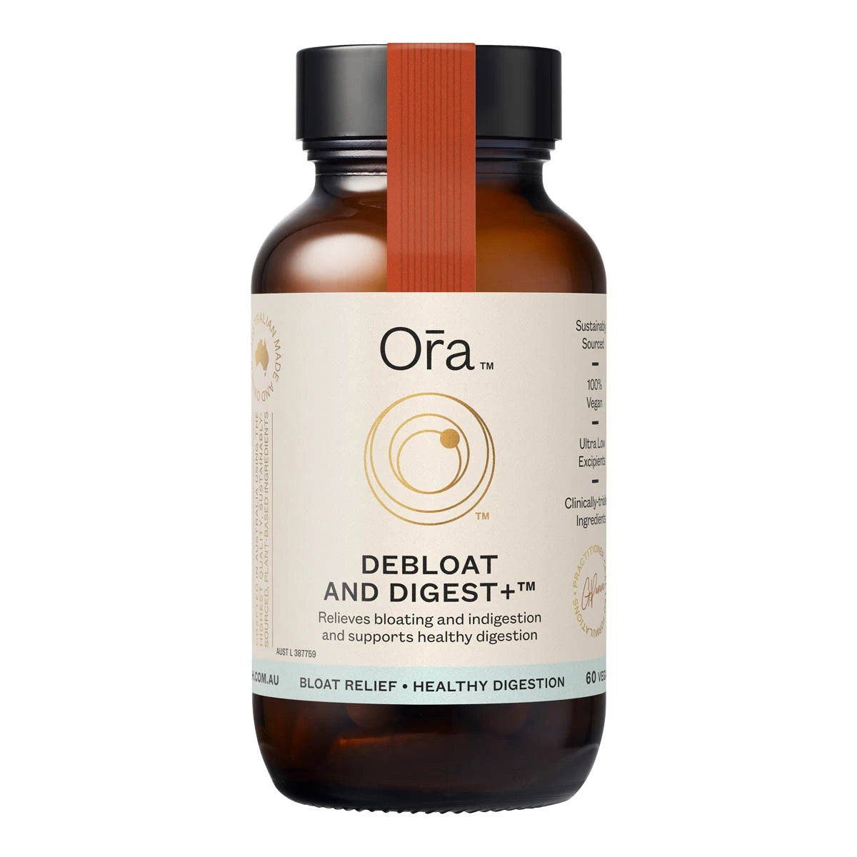 Front of Ora Debloat & Digest