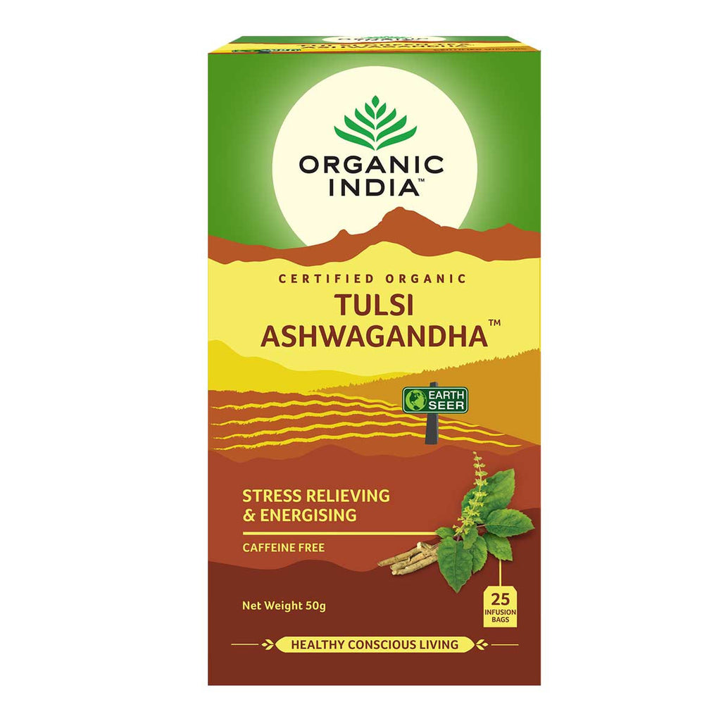 Organic India Tulsi Ashwagandha Tea _1