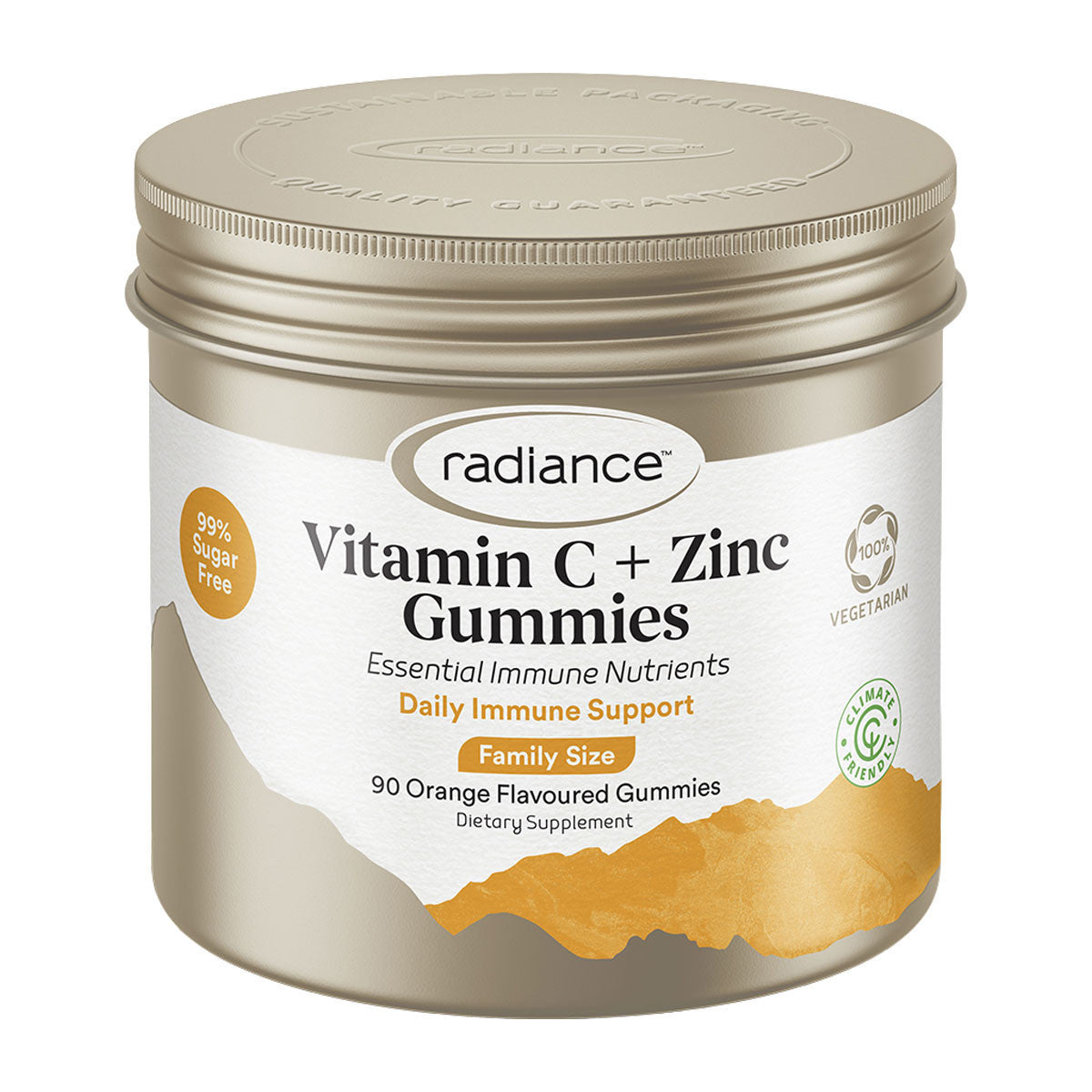 Radiance Sugar Free Vitamin C and Zinc Gummies For Adults_1