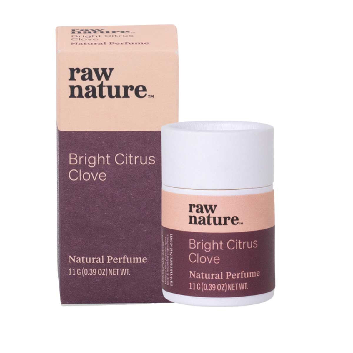 raw nature Bright Citrus Clove Natural Perfume _2