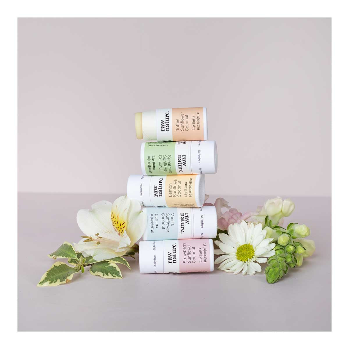 raw nature Toffee Sunflower Coconut Lip Butta _3