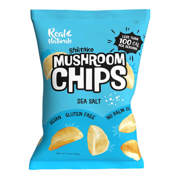 Shiitake Mushroom Chips - Sea Salt