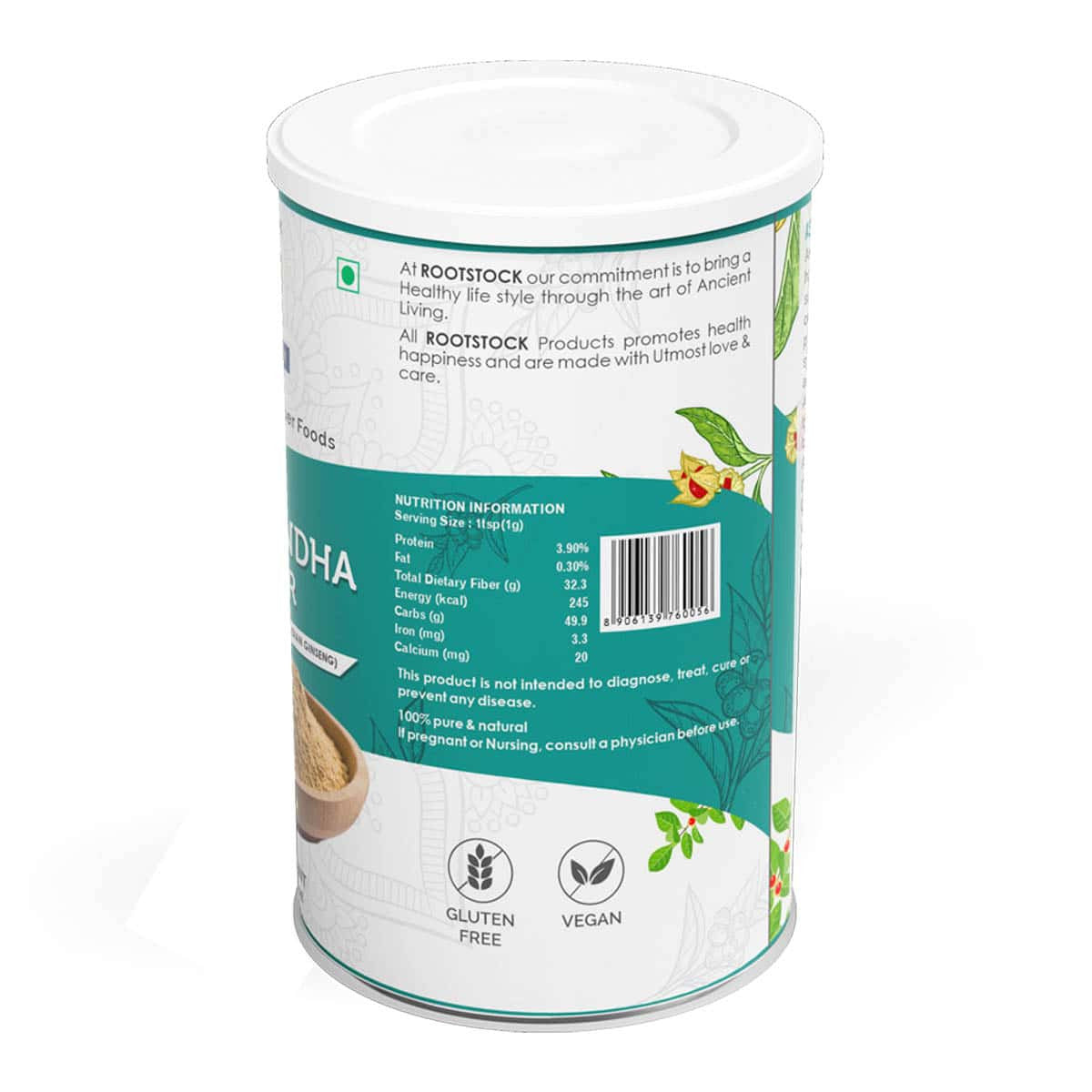  Rootstock Organic Ashwagandha Powder _3
