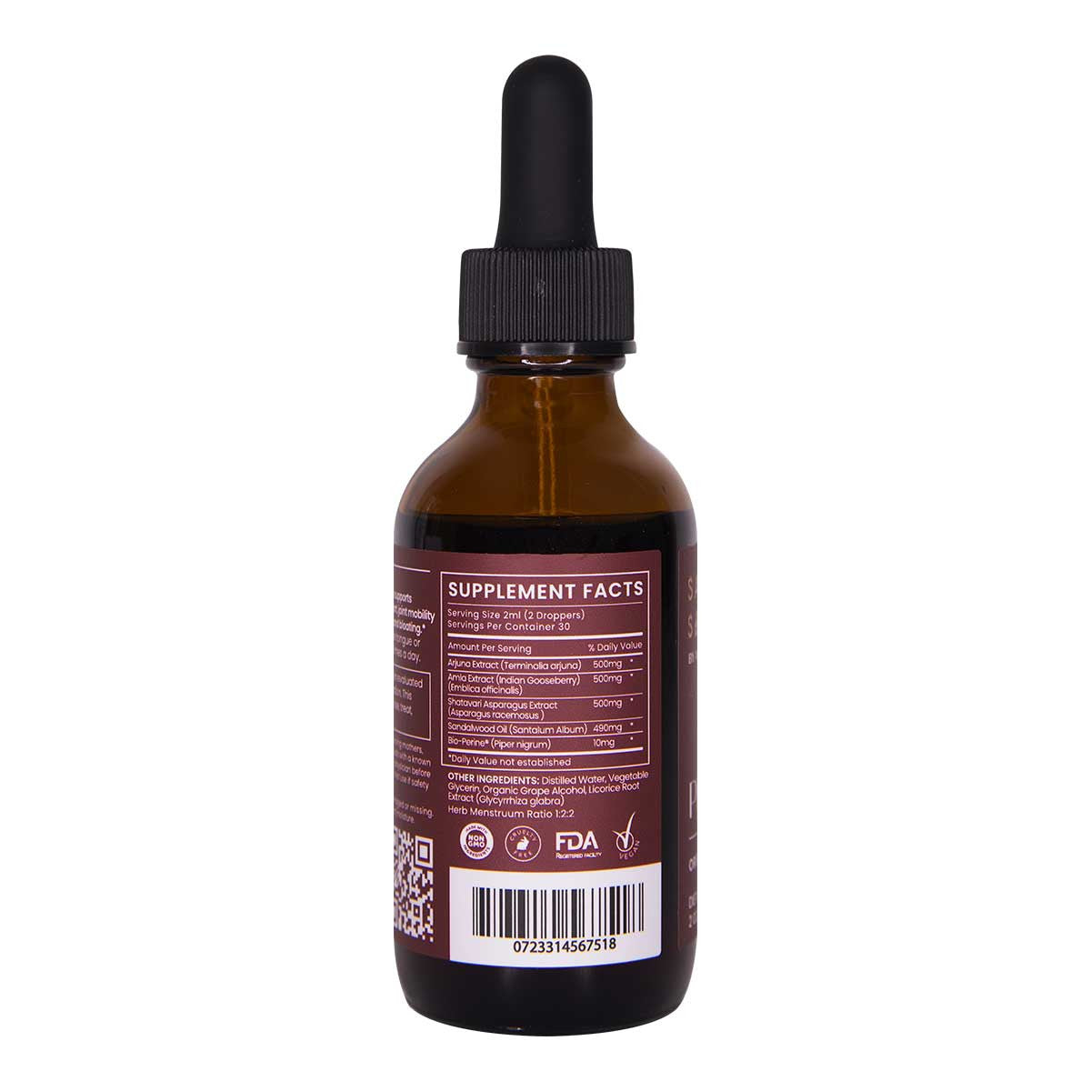 Sattva Soul Pitta Dosha Organic Mood Tincture _3