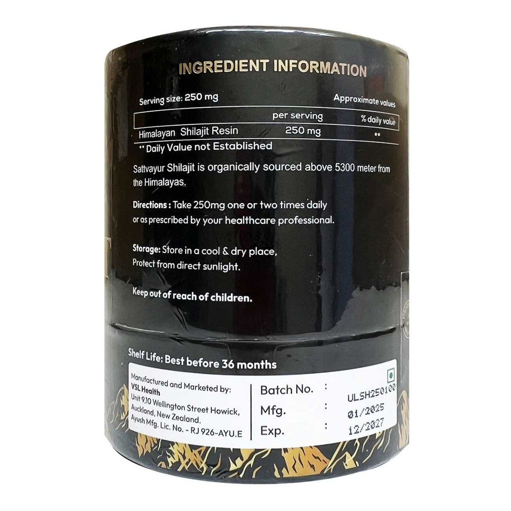 Sattvayur Himalayan Shilajit _2