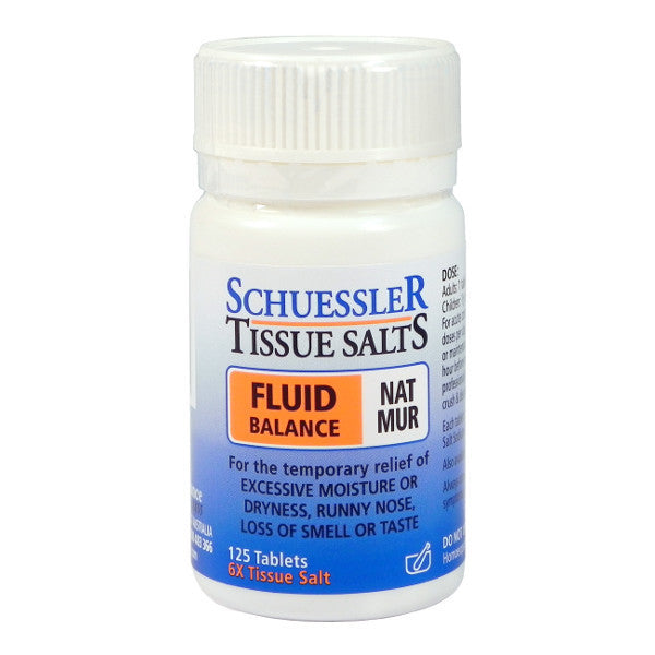 Schuessler Tissue Salts NAT MUR - Fluid Balance Tablets_1