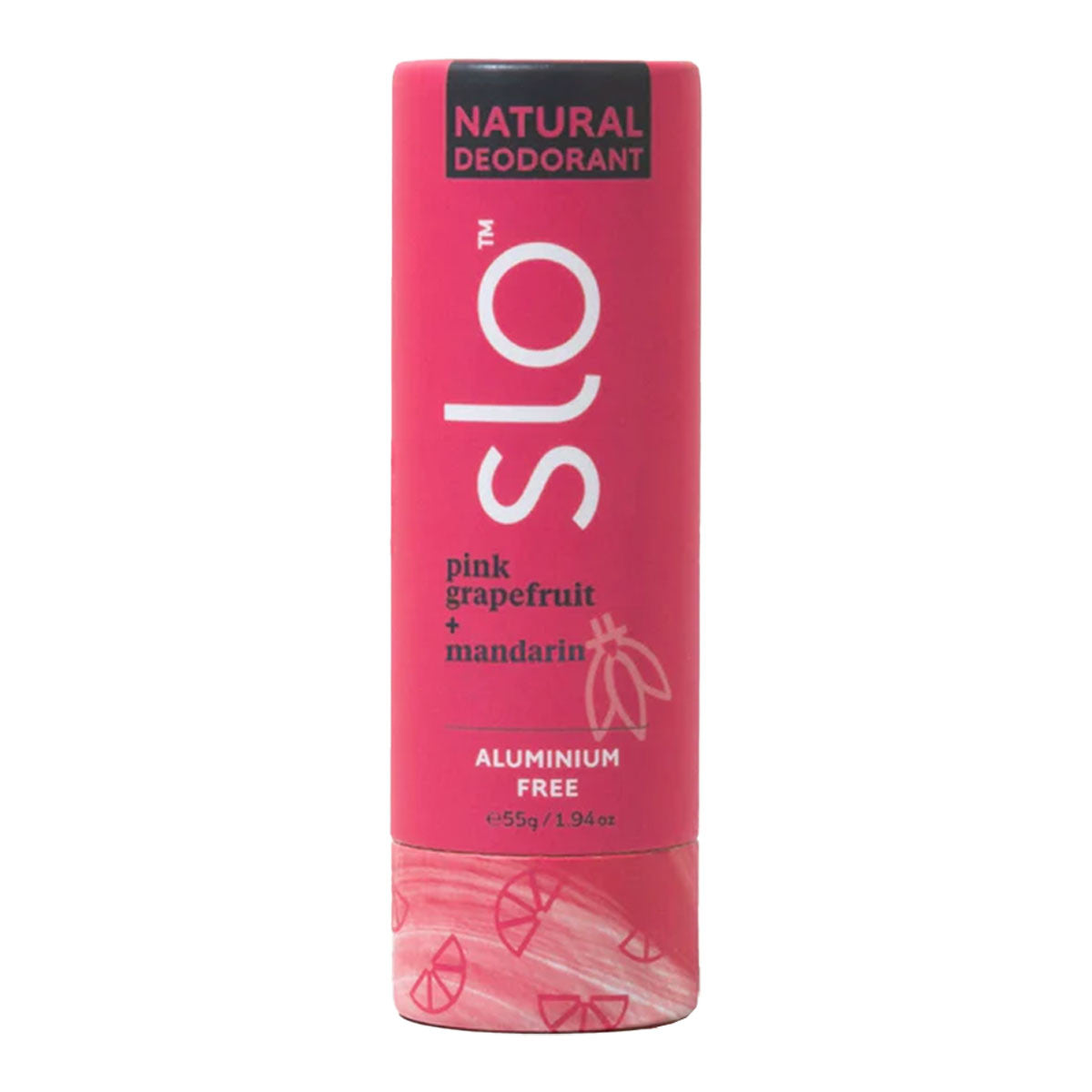 slo Pink Grapefruit + Mandarin Natural Deodorant _1