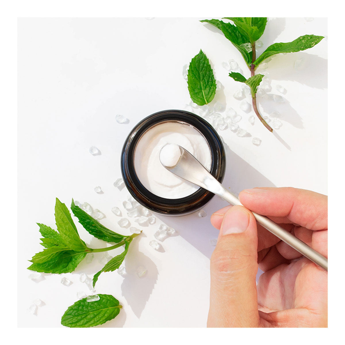 Solid Sensitive Toothpaste - Fresh Mint with Fluoride _2