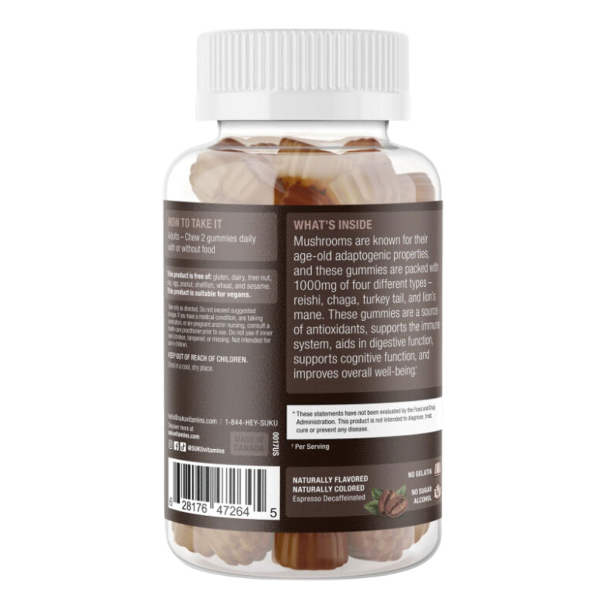 SUKU Vitamins Super Mushrooms _3
