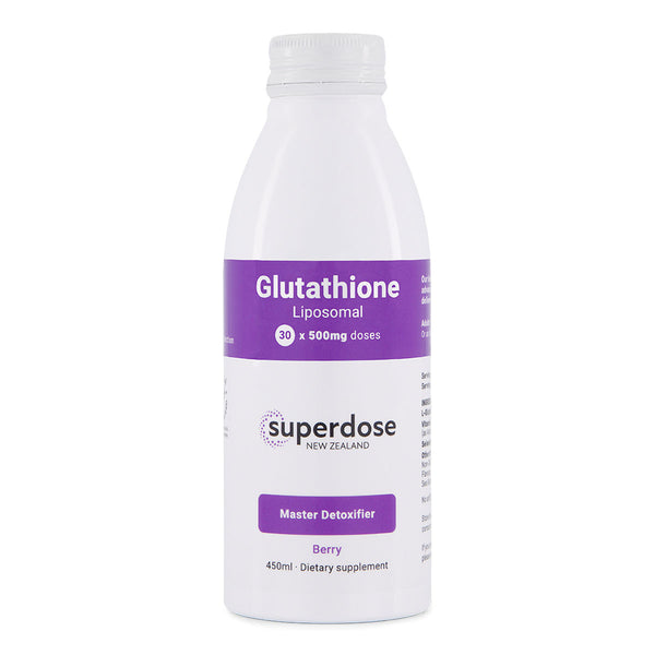 Buy Glutathione Liposomal 500mg by superdose I HealthPost NZ - 450ml |  HealthPost NZ