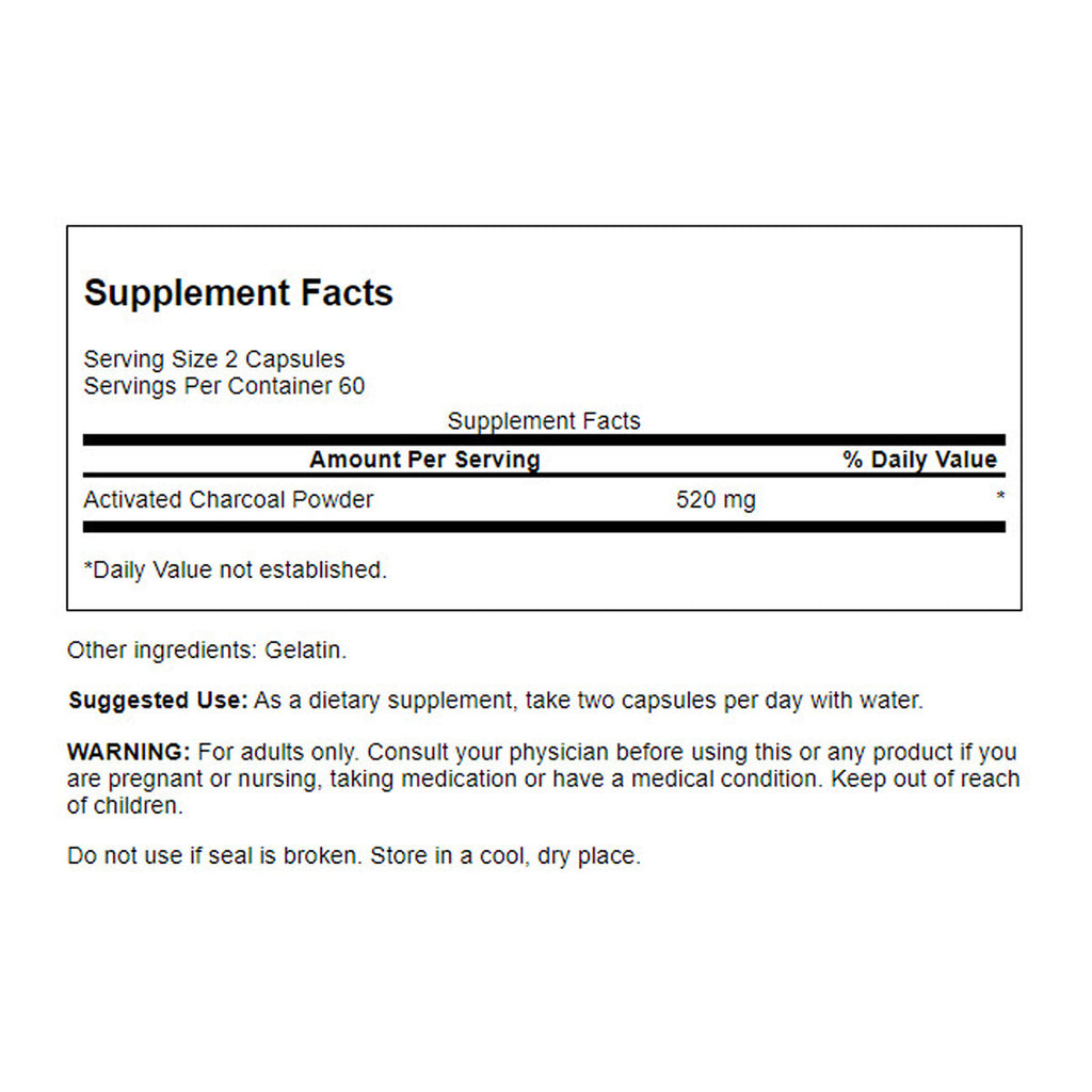 Swanson Activated Charcoal Capsules _2