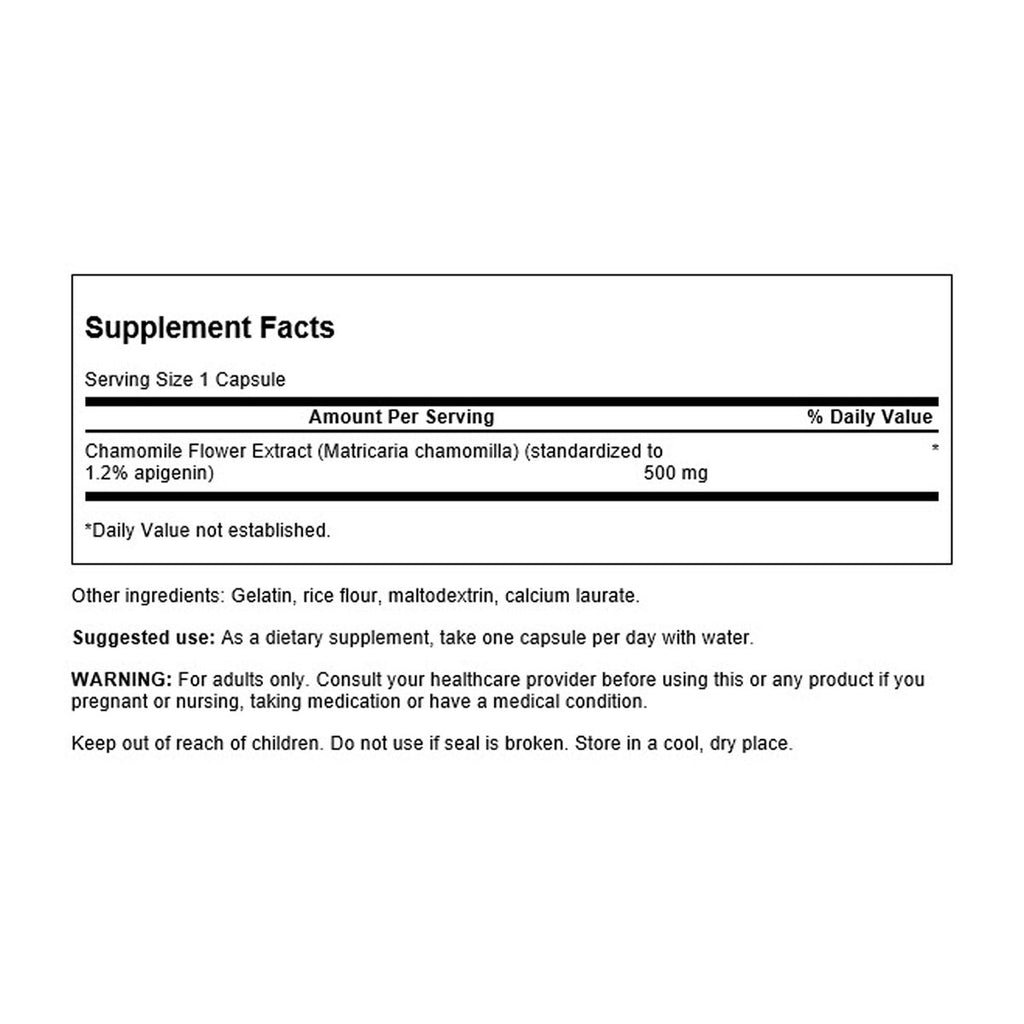 Swanson Chamomile Flower Extract _2