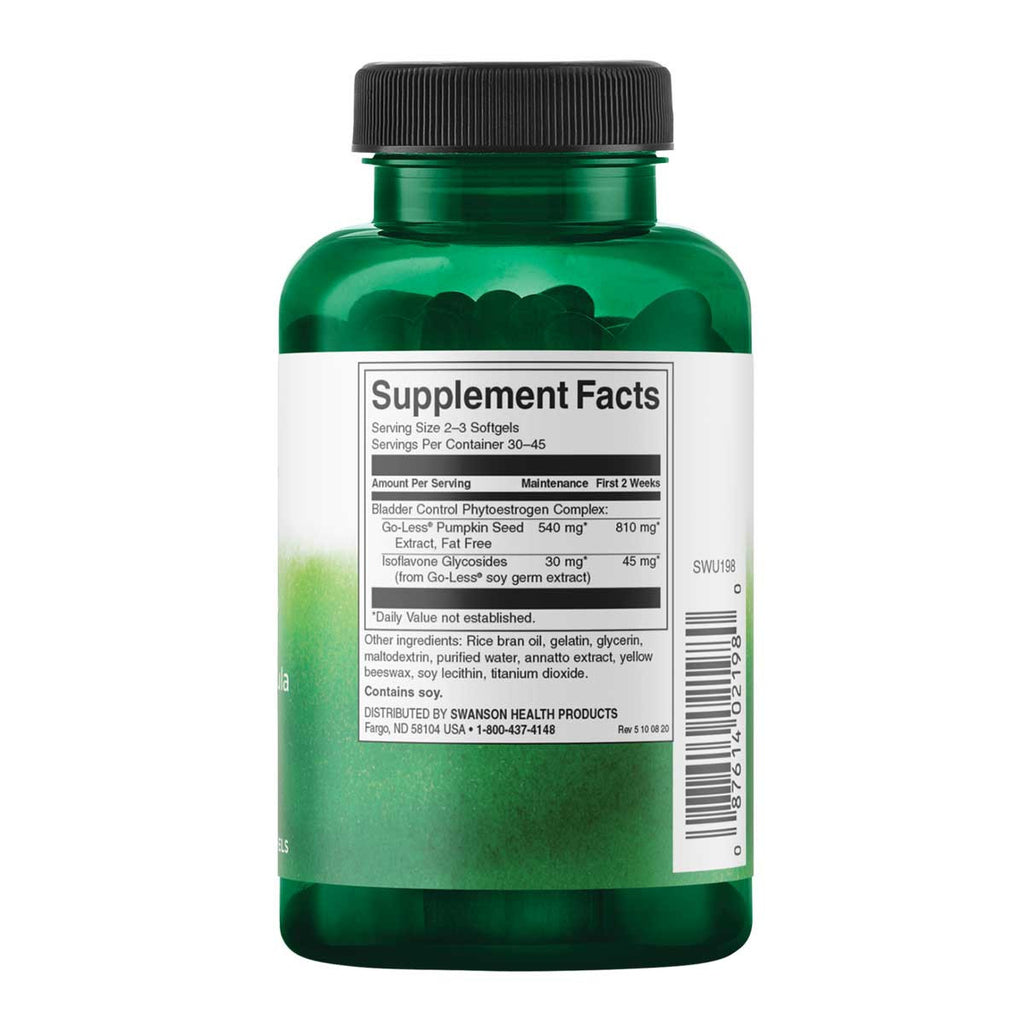 Swanson Go-Less Bladder Control Formula - Maximum Strength _2