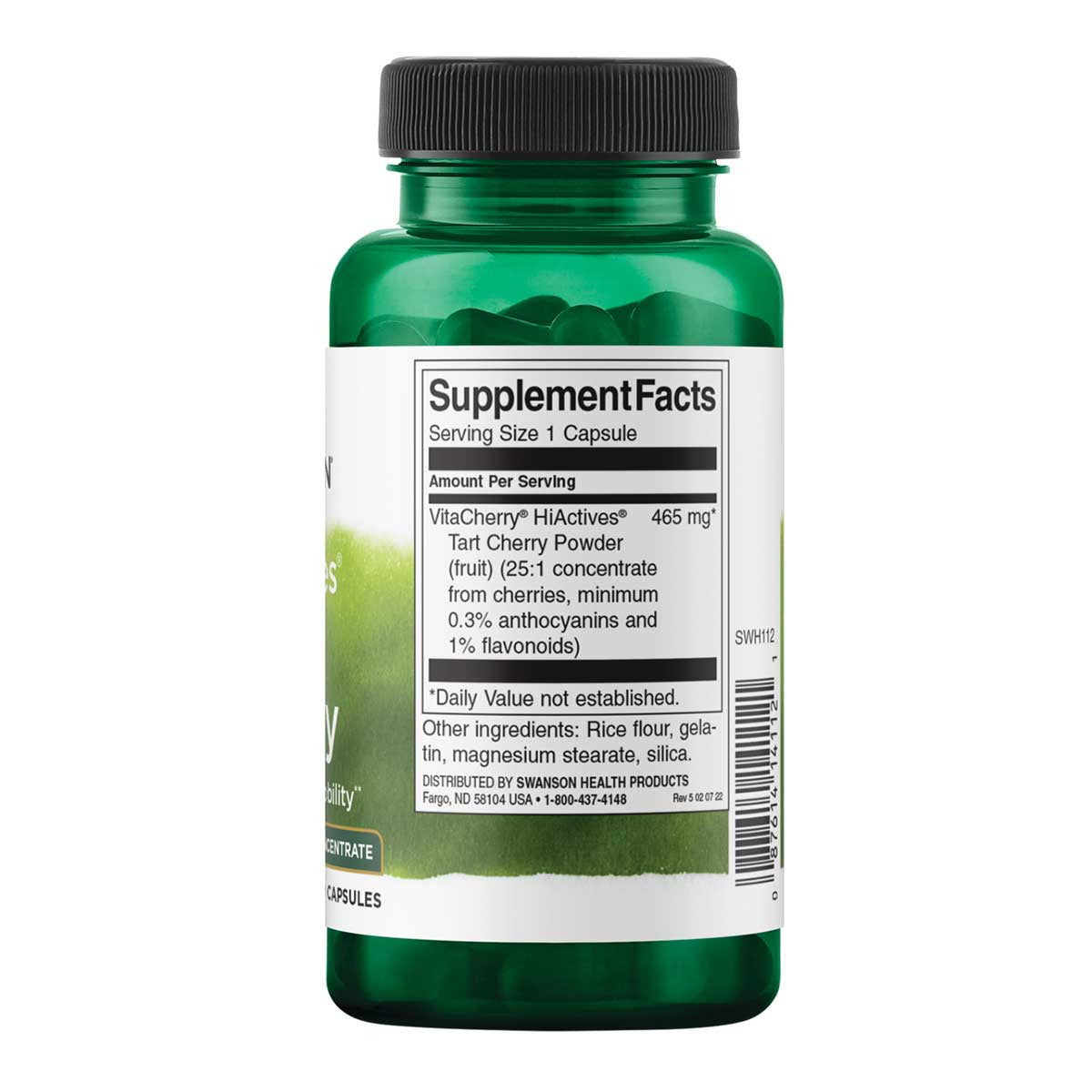 Swanson HiActives Tart Cherry _2