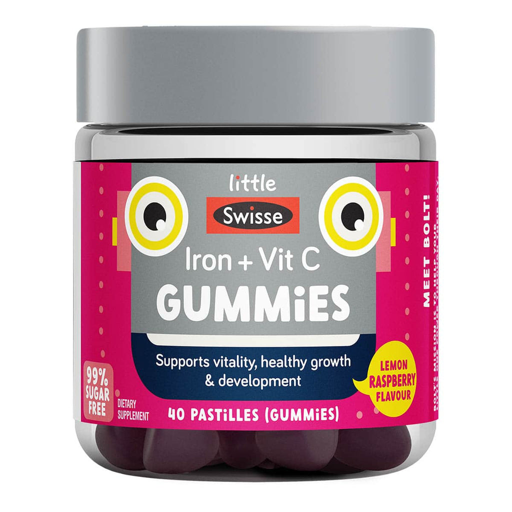 Swisse Little Swisse Iron + Vit C Gummies _1