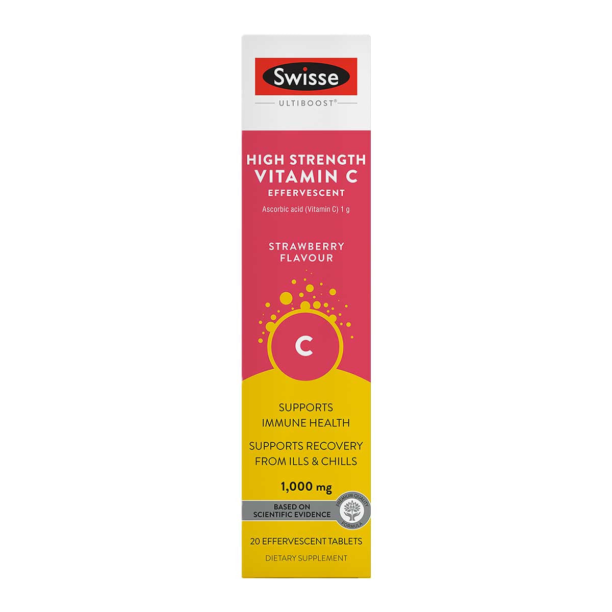 Buy Ultiboost High Strength Vitamin C by Swisse I HealthPost NZ - 20 ...