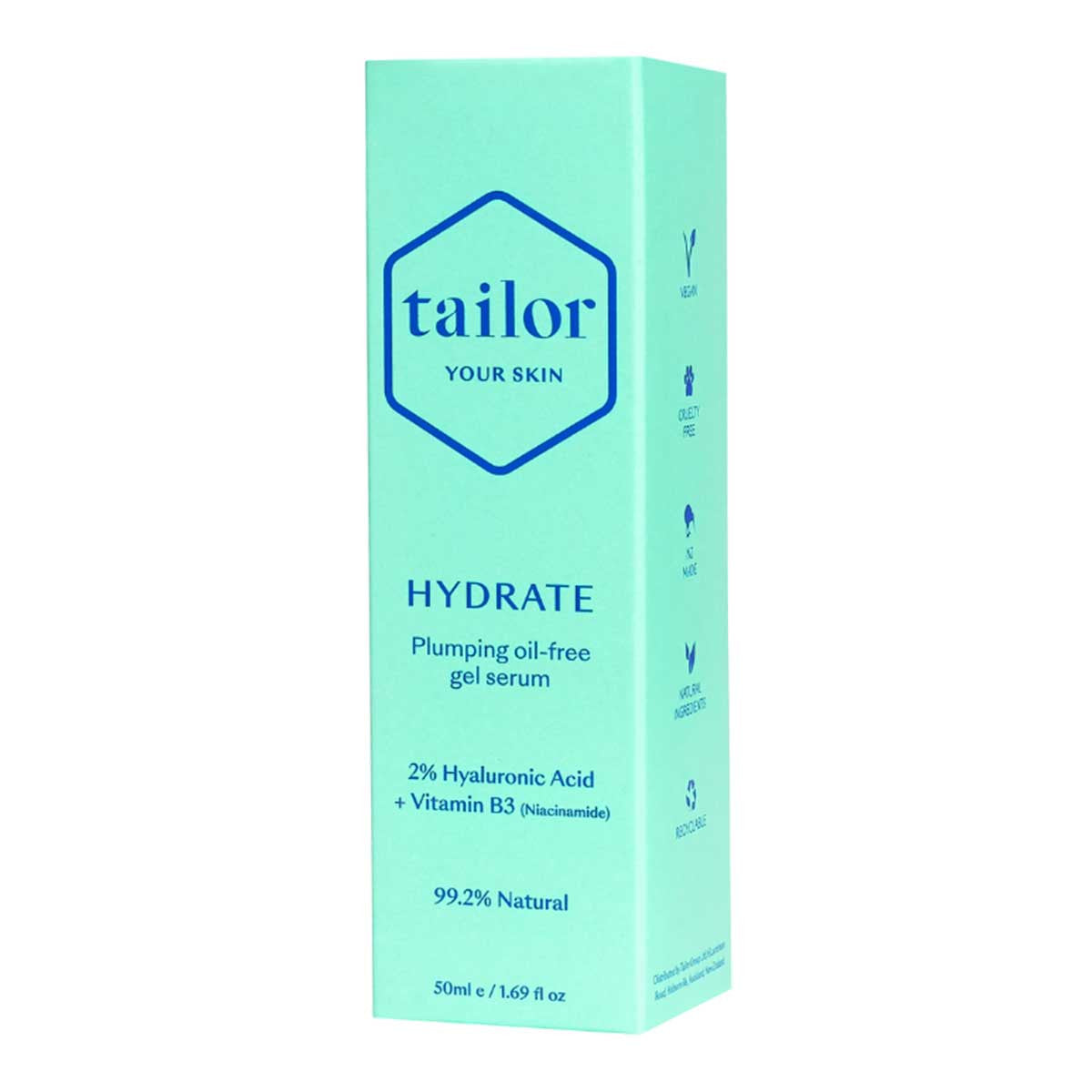Tailor Skincare Hydrate Eye Gel, Serum & Facial Hydrator _1
