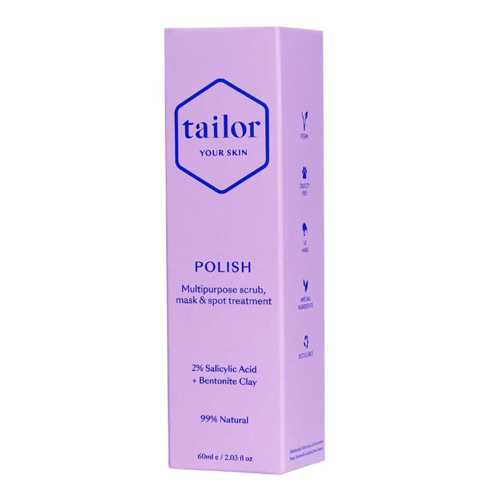 Tailor Skincare Polish Scrub, Mask & Treat _1