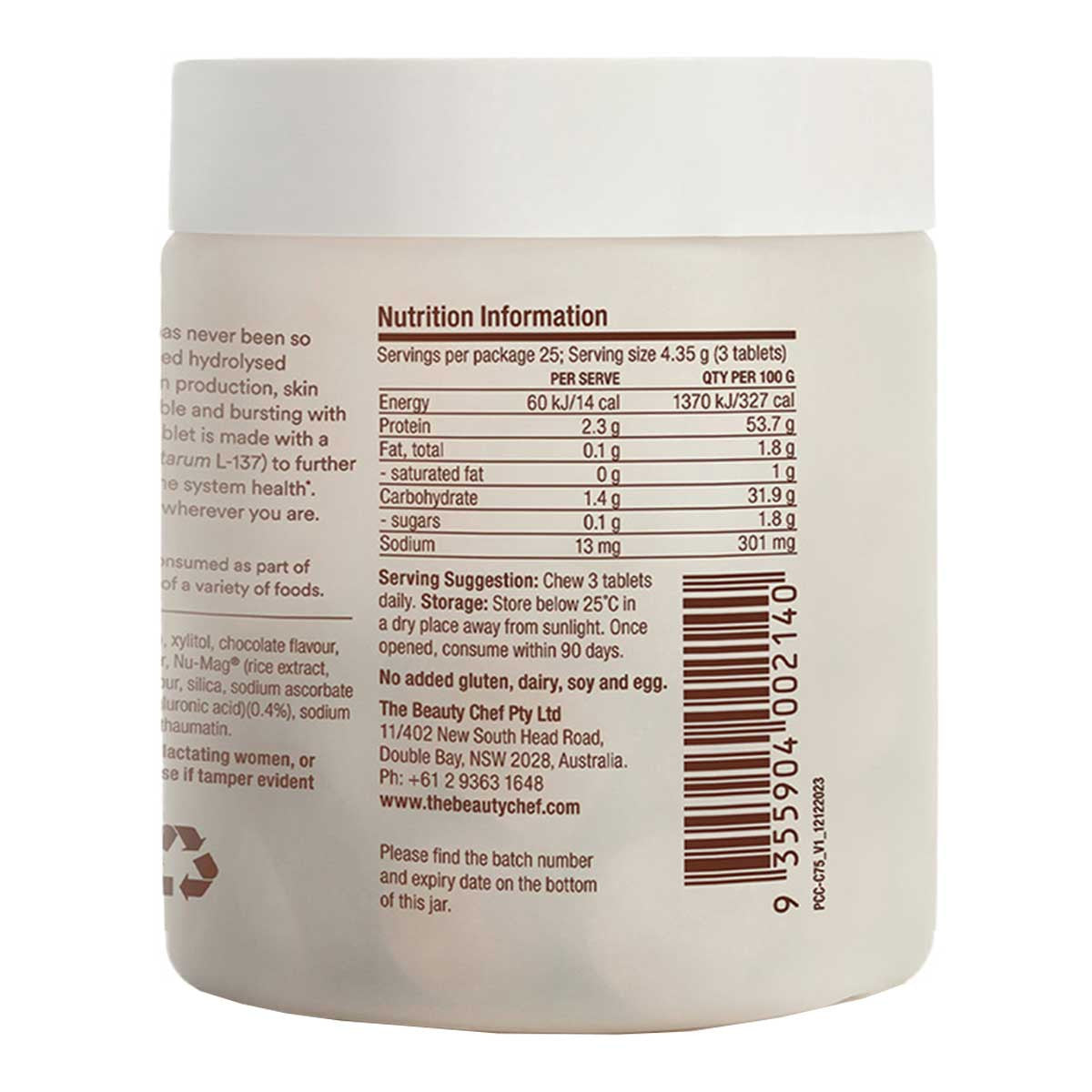 The Beauty Chef Plumpers Collagen Chewables - Chocolate _2