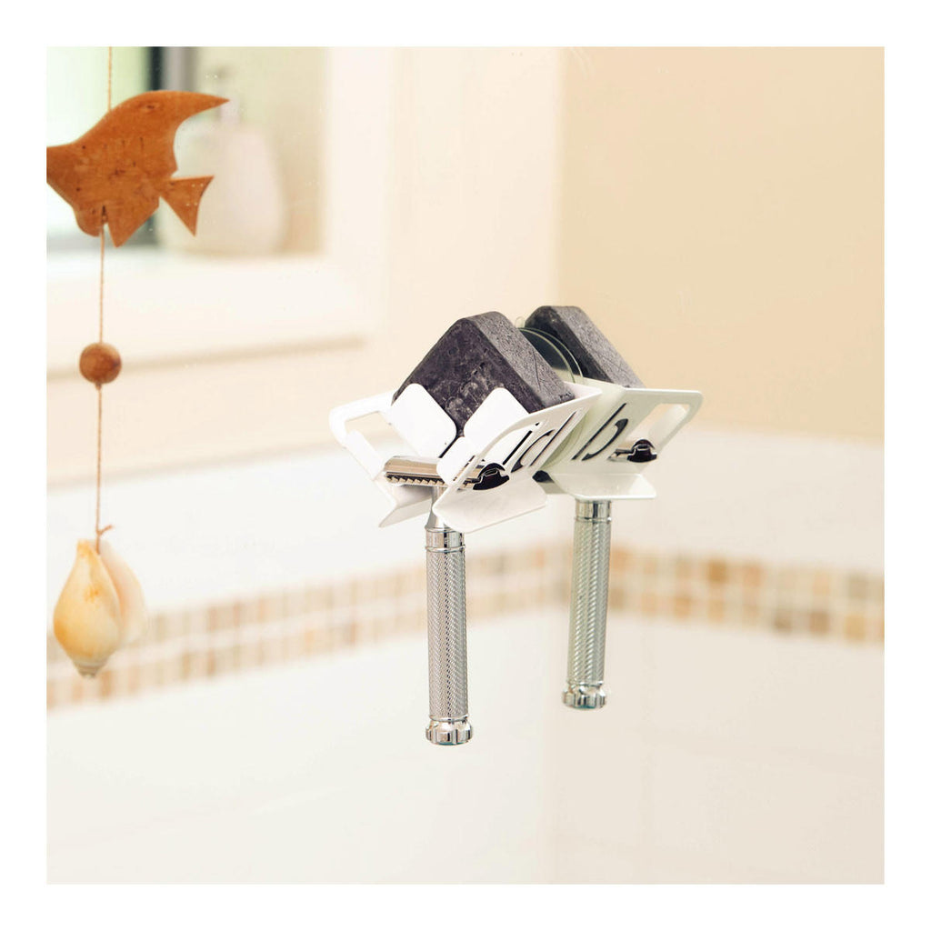 The Block Dock White Safety Razor Dock_2
