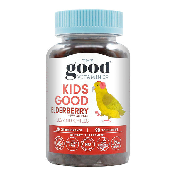 Kids Good Elderberry + Ivy Extract Ills & Chills