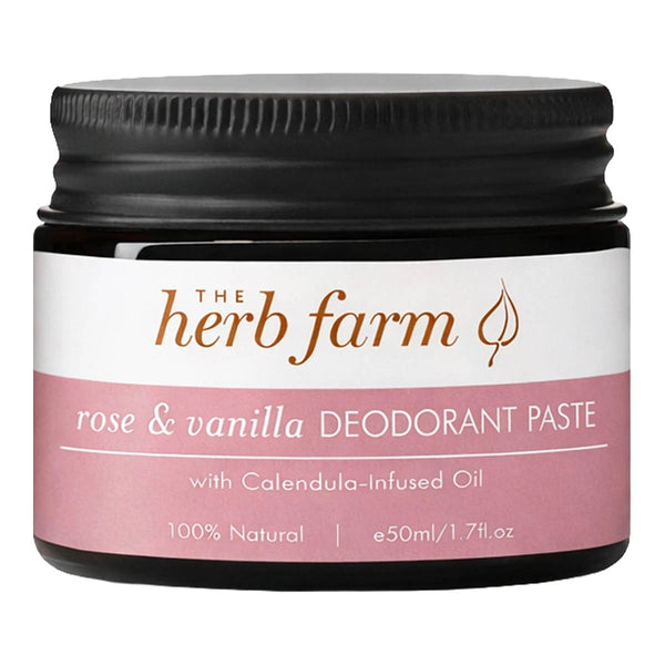 Rose & Vanilla Deodorant Paste