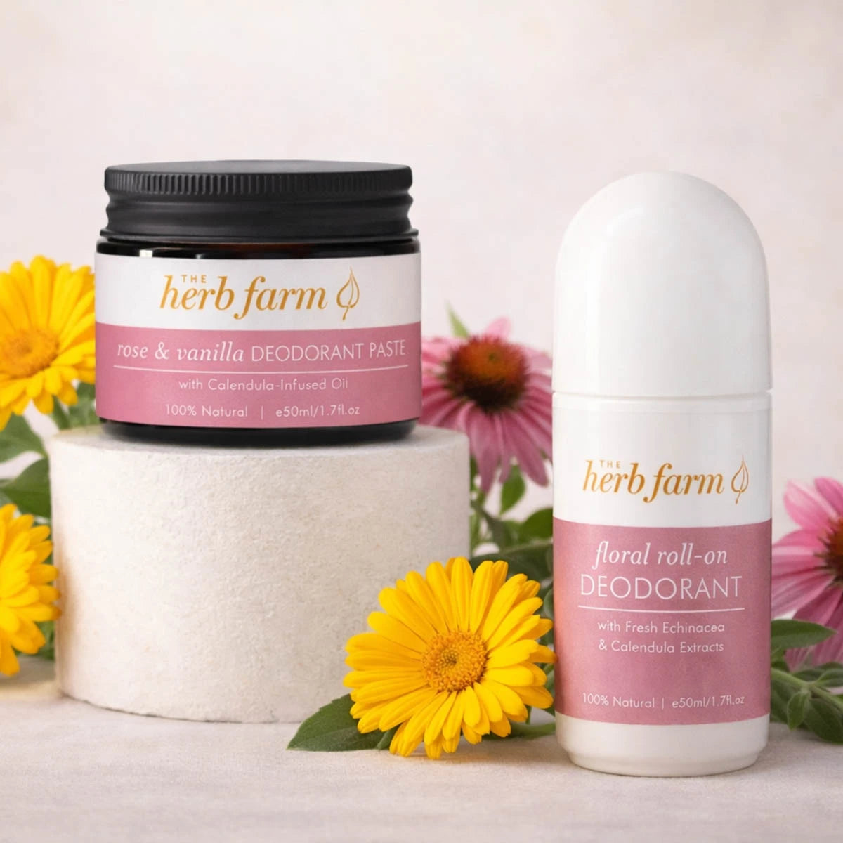 Floral Roll-On Deodorant