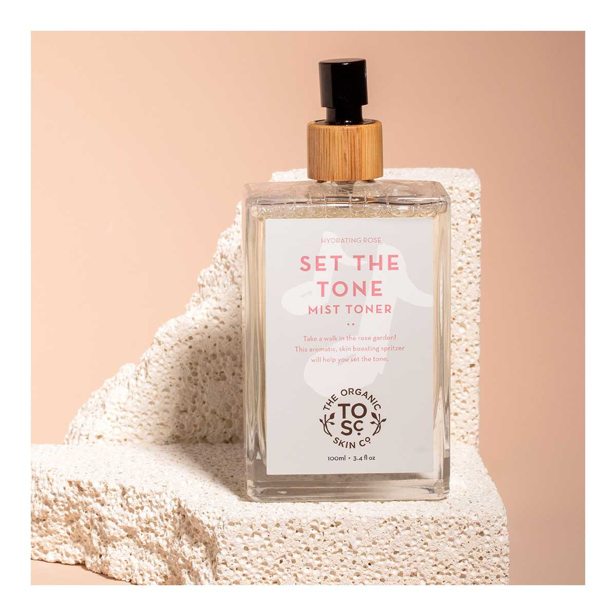 The Organic Skin Co Hydrating Rose Set The Tone Mist Toner _2