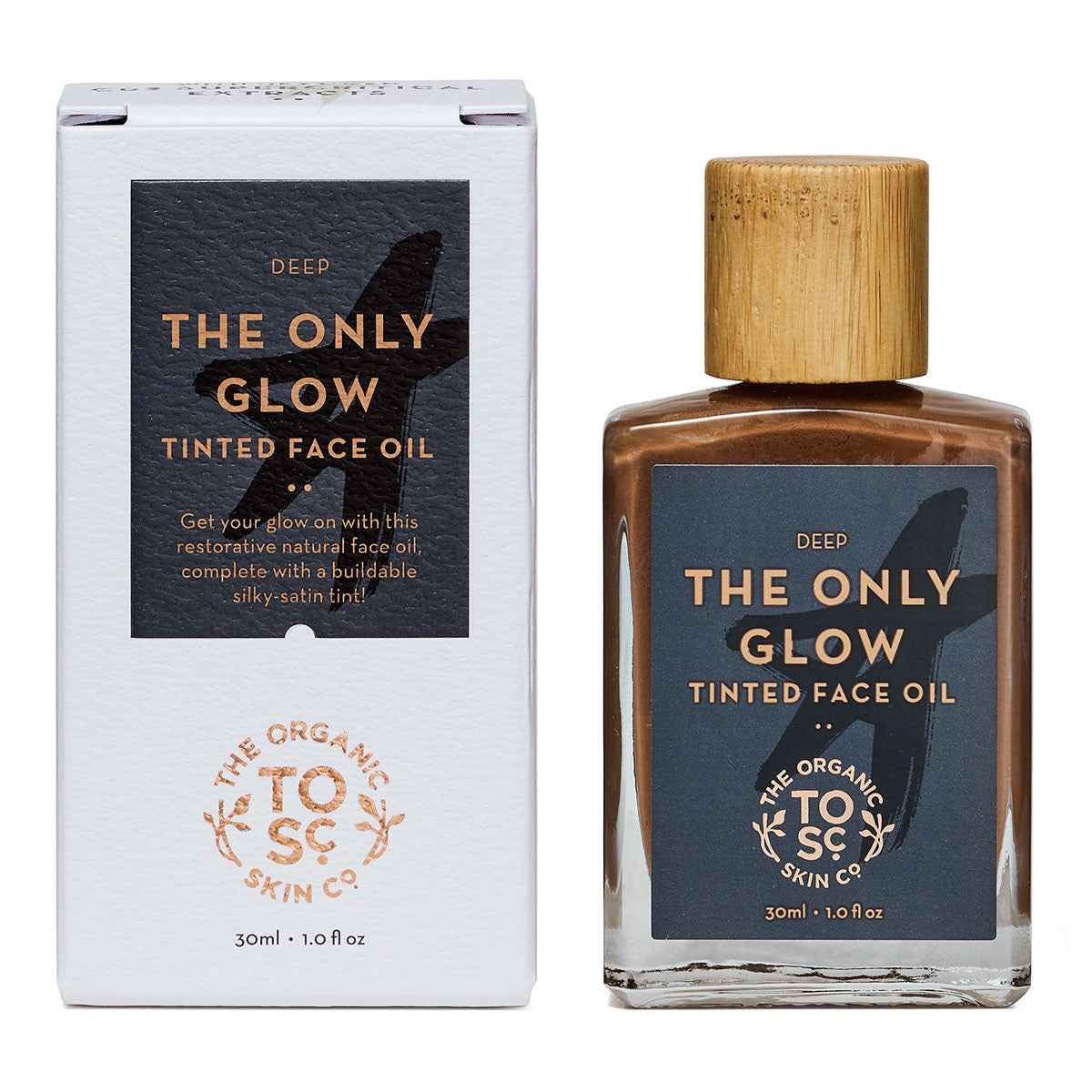 The Organic Skin Co The Only Glow Tinted Face Oil _1