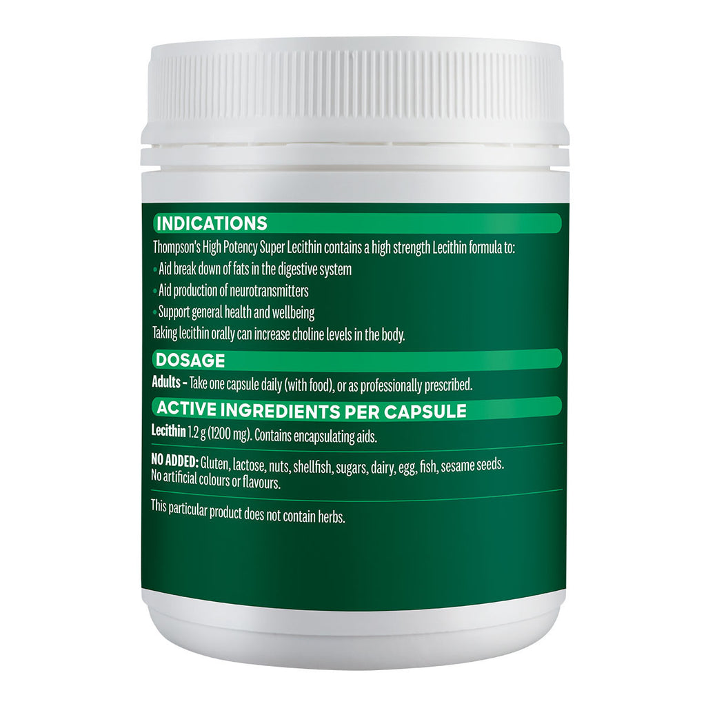 Thompson's High Potency Super Lecithin _2