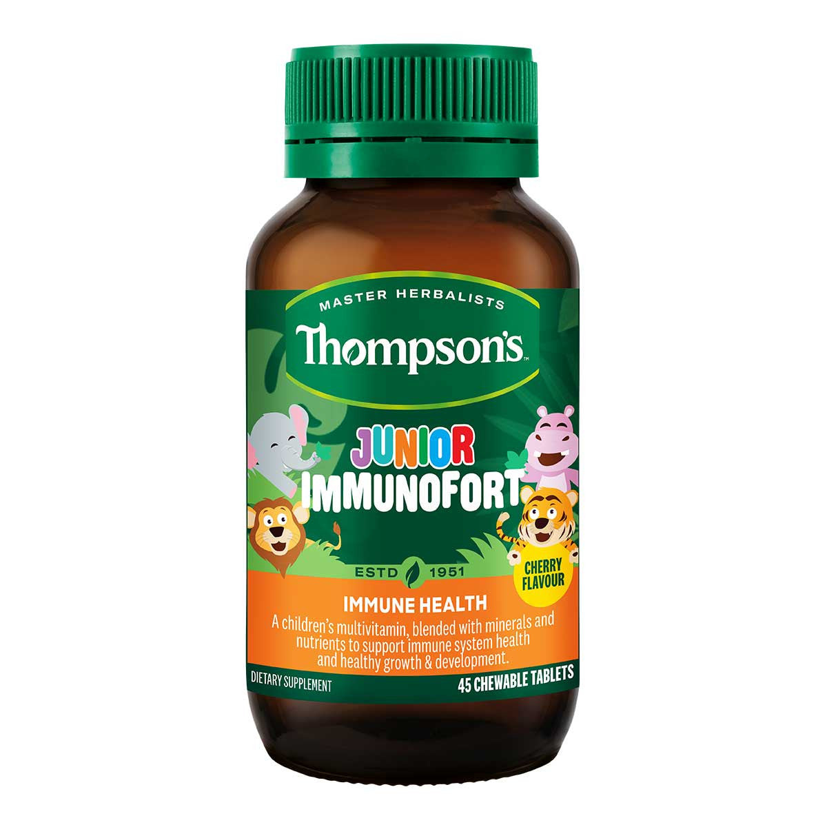 Thompson's Junior Immunofort - Cherry Flavour _2