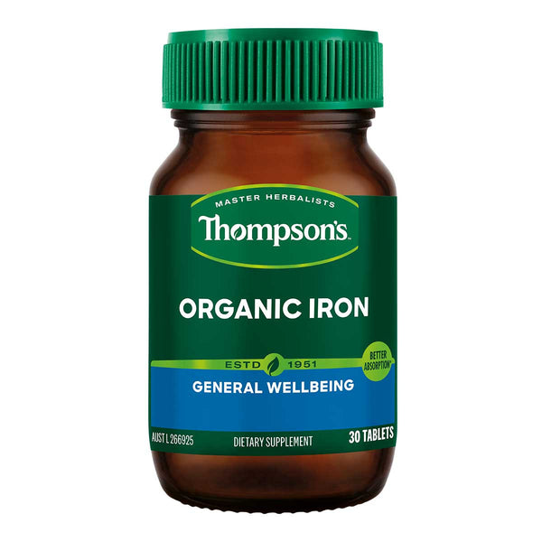Organic Iron 24mg