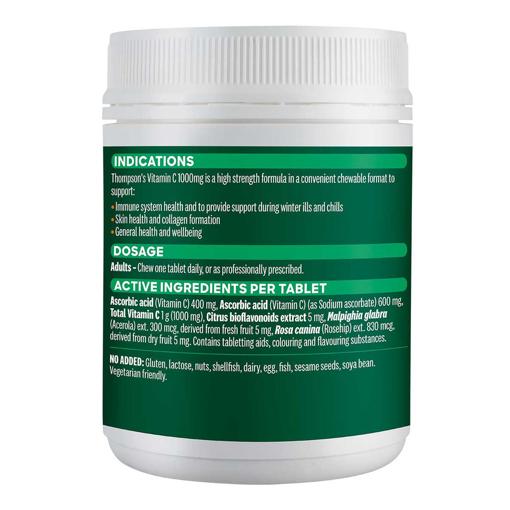 Thompson's Vitamin C 1000mg Chewable _2