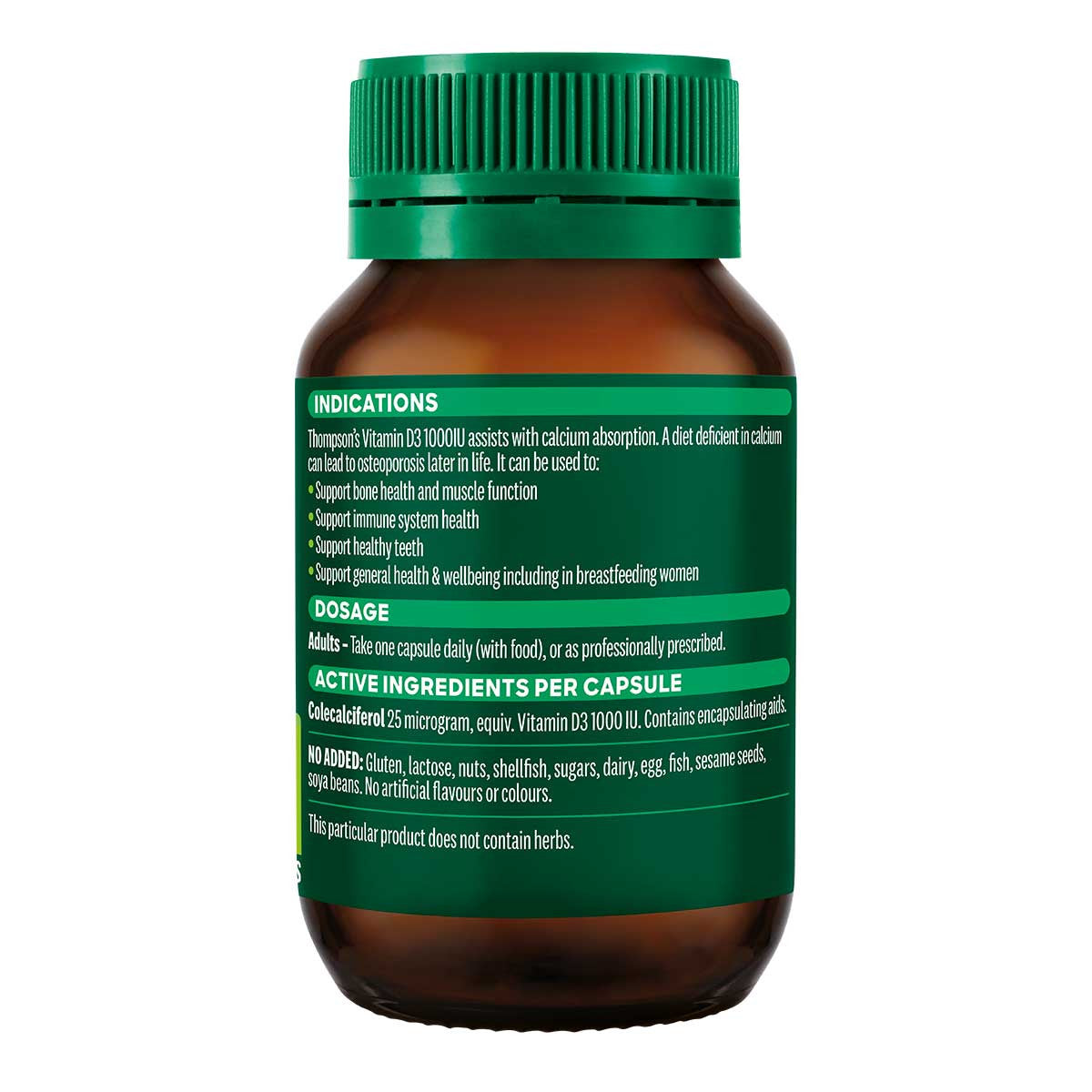 Thompson's Vitamin D3 1000IU - Bone Health _2