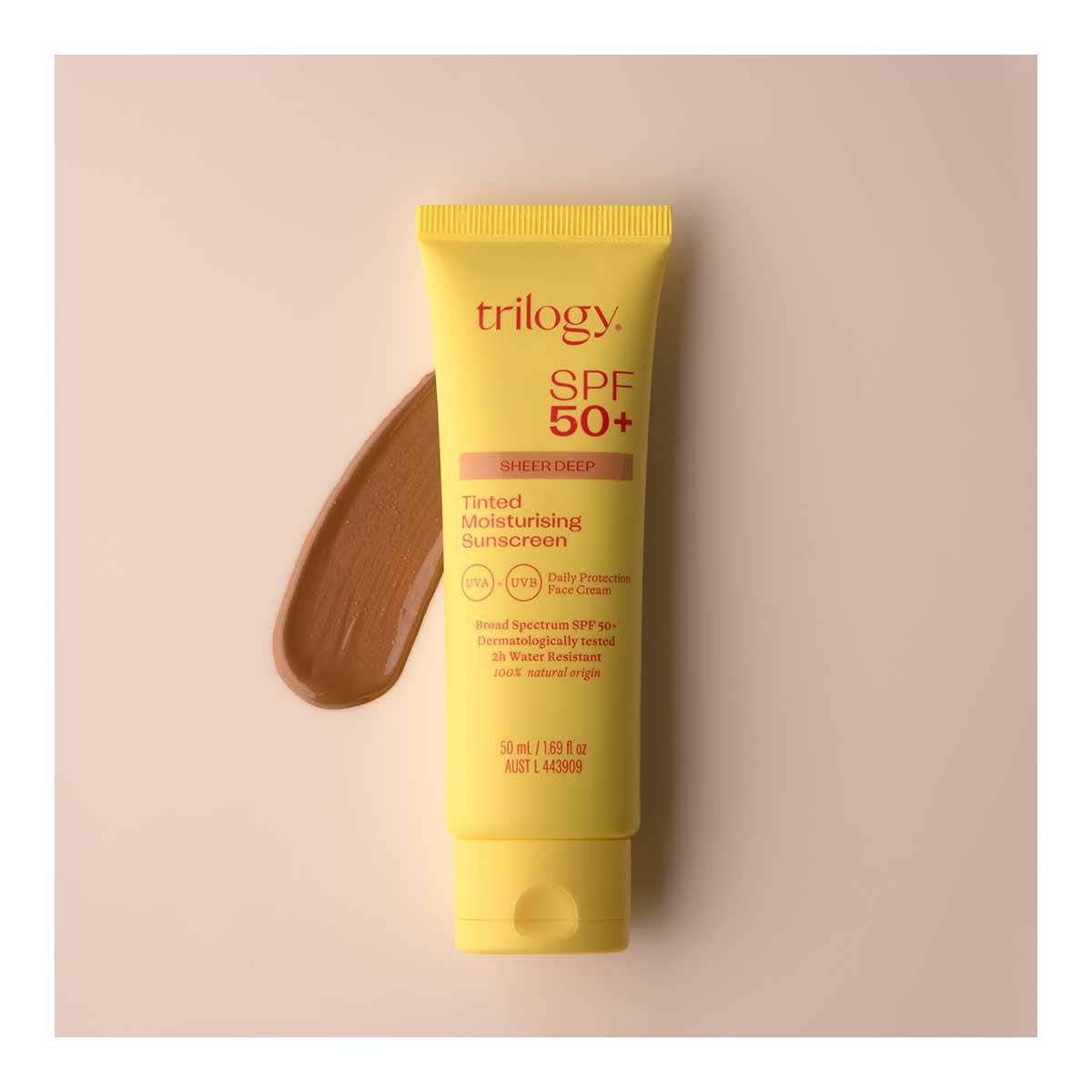 Trilogy SPF50+ Tinted Moisturising Sunscreen _4